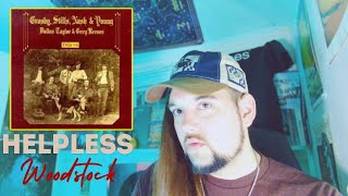 Drummer reacts to "Helpless" & "Woodstock" by Crosby, Stills, Nash & Young