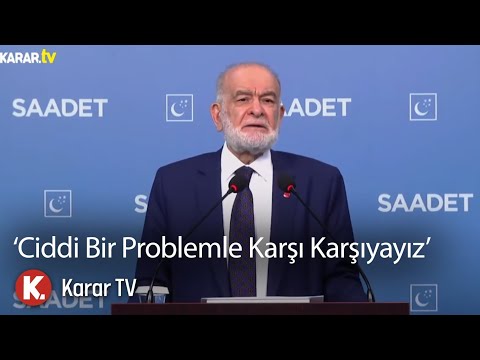 Karamollaoğlu'ndan TÜGVA Açıklaması: Ciddi Bir Problemle Karşı Karşıyayız