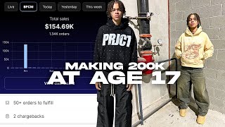 I MADE 200K IN A DAY AT 17 YEARS OLD.