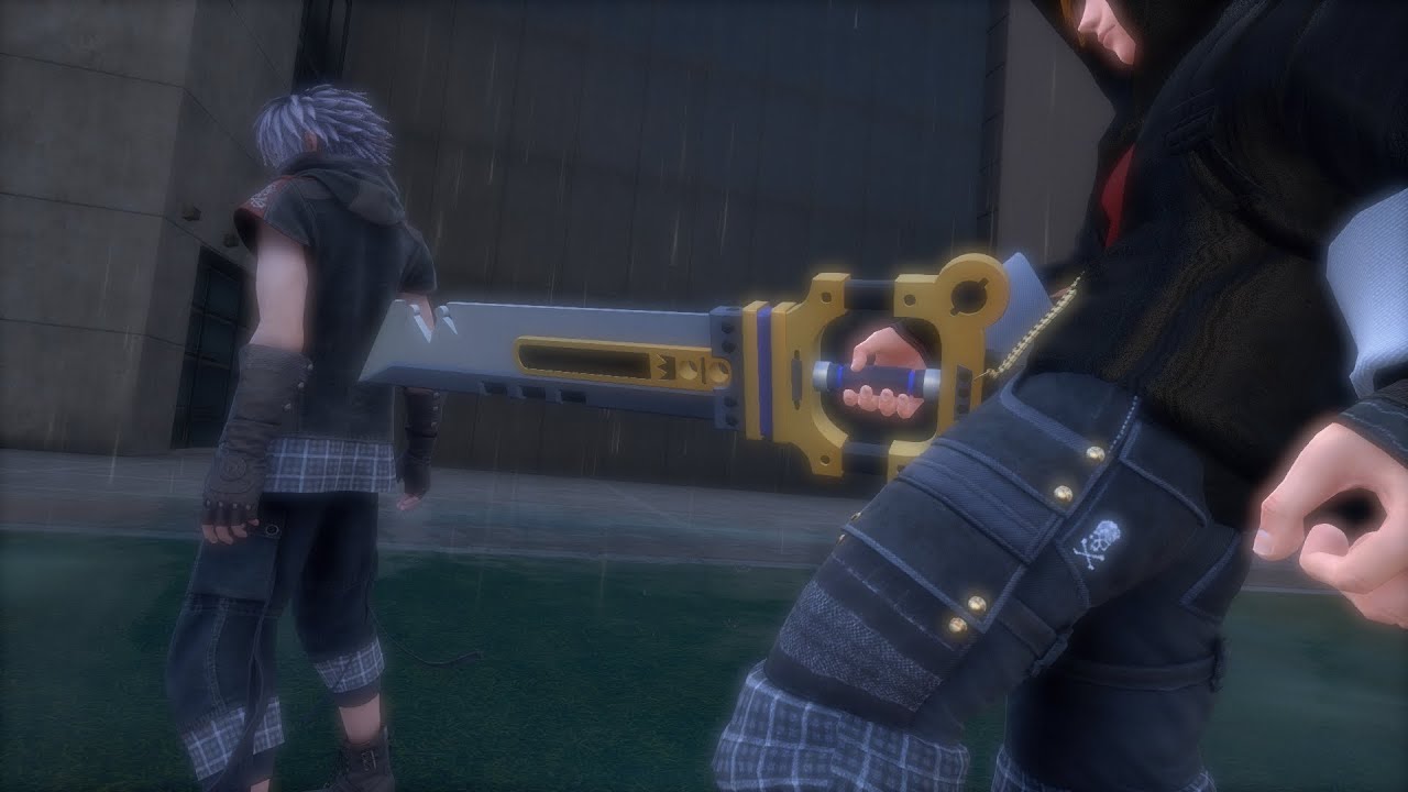 Kingdom Hearts 3 - Scarlet Nexus Sora with Yozora's Weapons vs