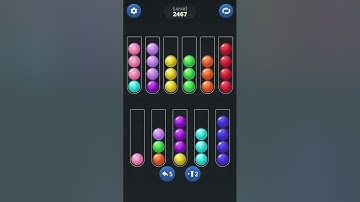 Ball Sort by Infinite Joy: Levels 2466, 2467, 2468