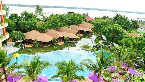 Resort Cồn Khương Cần Thơ tuyệt đẹp, Vị trí 3 mặt tiền View Sông Hậu, Ninh Kiều, TP. Cần Thơ