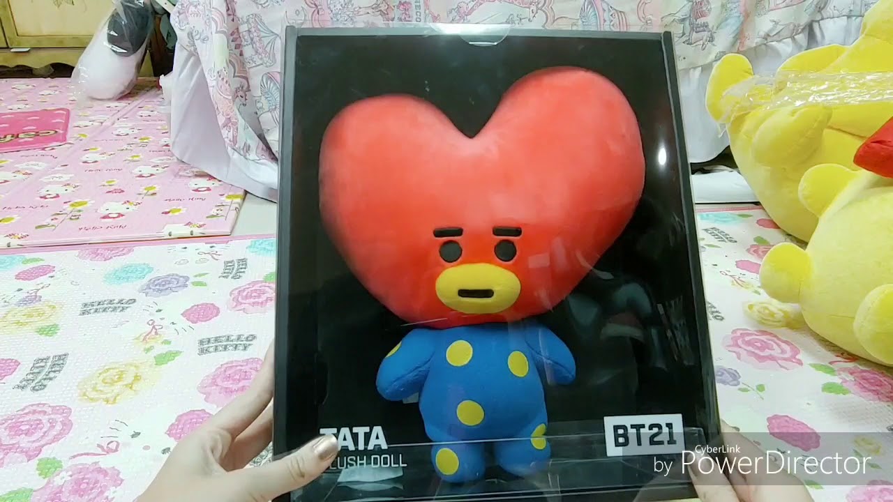 BT21商品開箱(超cute的💜💜) sanaa