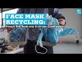 Face mask recycling: French firm finds way to re-use Covid waste