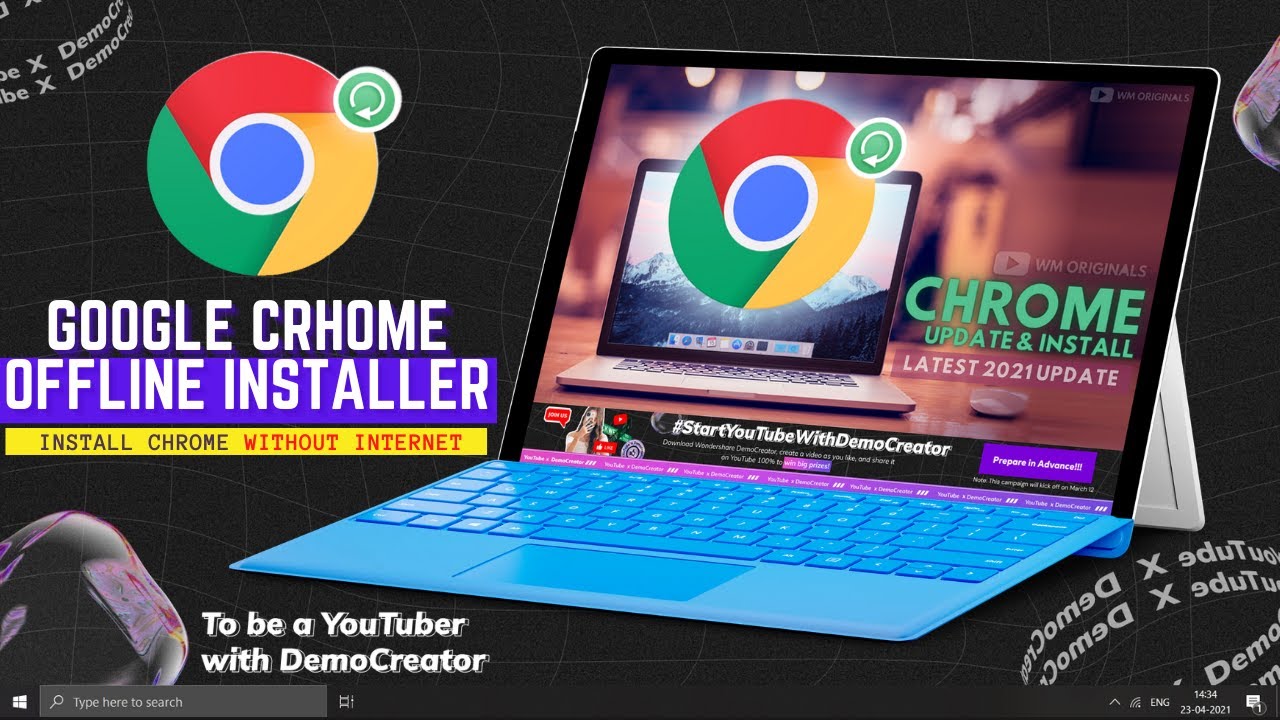 download line chrome  New Update  How to download Google Chrome Offline Installer 2021