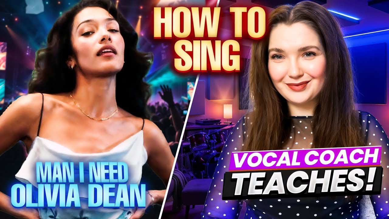 Как спеть песню «Man I Need» Оливии Дин — обучающий урок вокала.