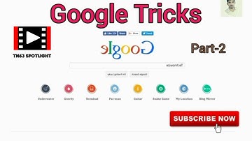 Google Tricks | unknown Google search | part-2 |  google hacks #TN63 #spotlight