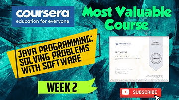 Coursera Java Programming: Solving Problems with Software Week 2 Solutions || Java Programming 🥰🥰🥰🥰