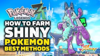 Pokemon legends Z-A The 2 BEST Methods For Shiny ALPHA Farming + Donut Guide (Mega Evolutions DLC)