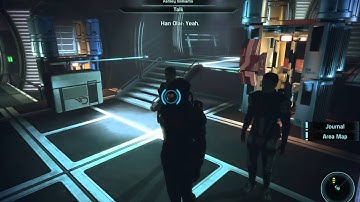"Mass Effect 1", full HD walkthrough on Insanity, Part 9 - Noveria (Rift Station, Hot Labs), 2\4