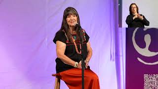 Dovie Thomason at the 2025 National Storytelling Festival