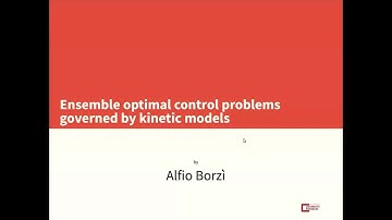 Alfio Borzi, Institut für Mathematik, University of Würzburg