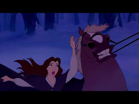 Beauty and the Beast   1991    the Beast Frightens Belle Then Saves Her