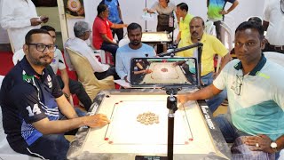 CARROM LIVE MS QF || M A HAKIM ( TELANGANA) VS SALIM SAIYAD ( GUJ) #carrommatch