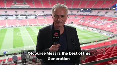 José Mourinho Betrayed Ronaldo💀 - Calls Messi the Best Ever (VIDEO)