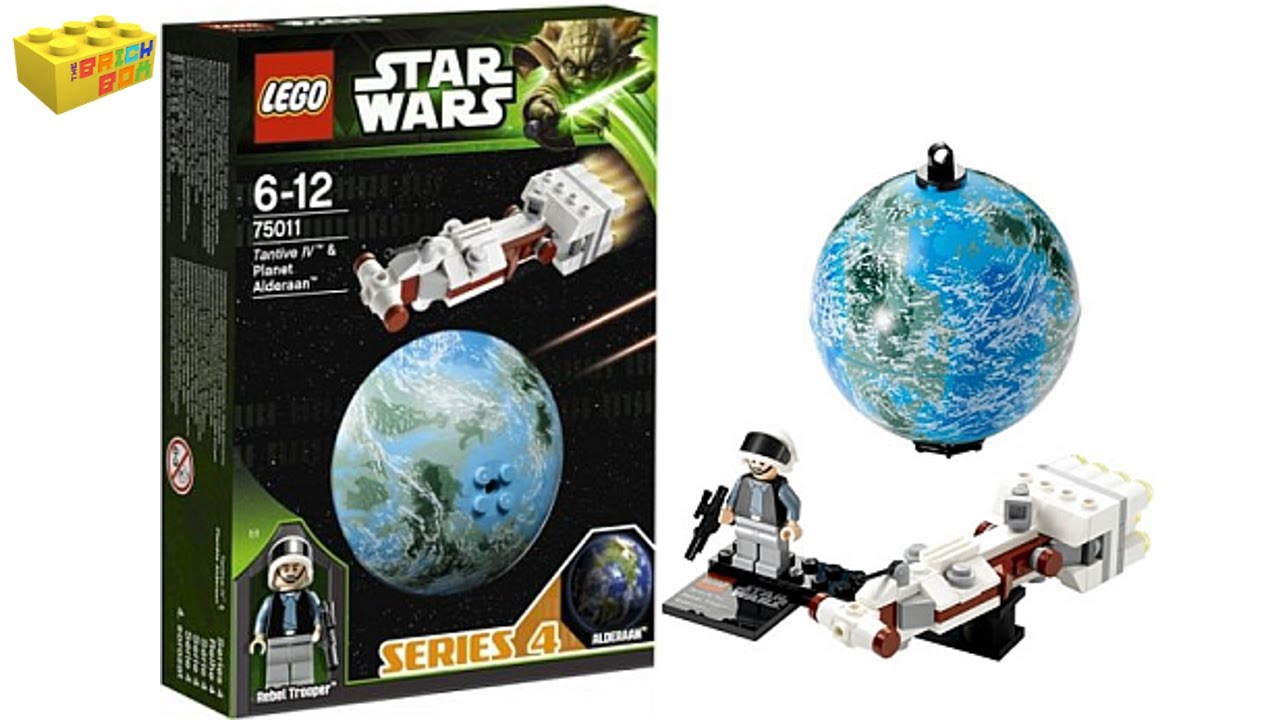 Barber Klasseværelse Udelade Lego Star Wars Planets Series 4 Tantive IV & Alderaan 75011 Review - YouTube