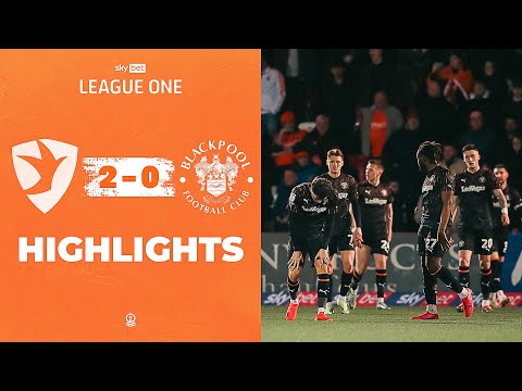 Peterborough Blackpool Goals And Highlights