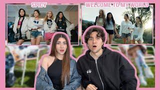 aespa 에스파 'Spicy' & 'Welcome To MY World (Feat. nævis)' MV REACTION!!