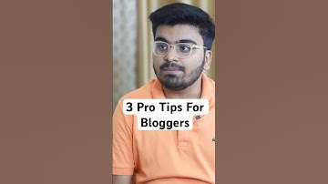 You will get success in blogging by doing 3 things🔥Ft. @KushalAroraMarketer #shorts