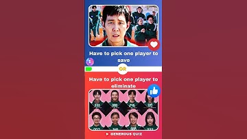 Would You Rather Play SQUID GAME in Real Life? #quiz #triviatricks #trivia
