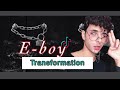 E-boy Transformation |TikTok makeup tutorial #1 |