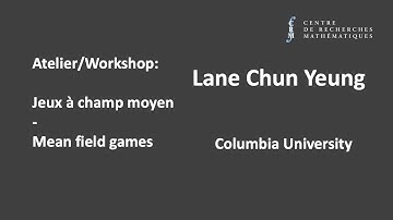 Lane Chun Yeung: A non-asymptotic perspective on mean field control