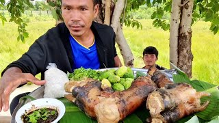 ຕົ້ມຫນັງເອັນຄວາຍ ต้มเปื่อยๆขาควาย - #ບົວໄລ #บัวไล