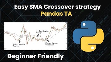 Algotrading - Easy SMA Crossover strategy