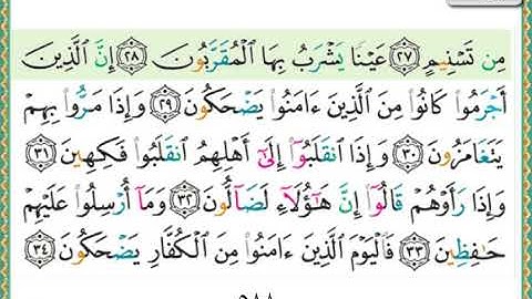 سورة المطففين الشيخ ناصر القطامي
