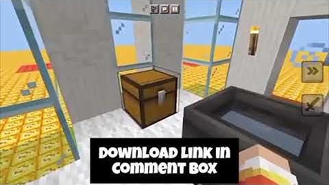 LUCKY BLOCK MOD FOR MCPE 1.21 