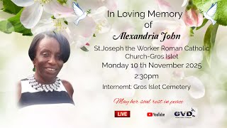 In loving Memory of Alexandria John