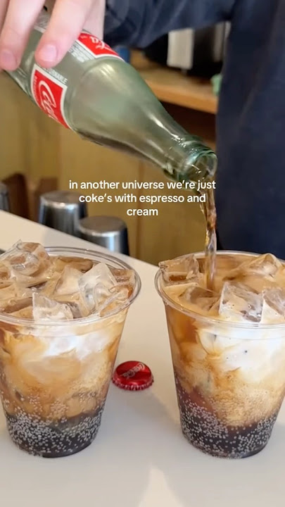 coke 🤝 espresso #rhodeisland #coffee #barista #coke #cocacola #espresso #coffeeshop