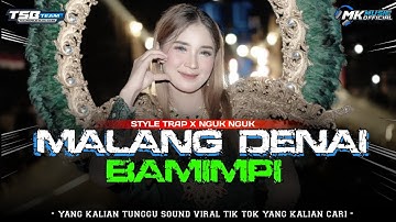 DJ VIRAL TIK TOK - MALANG DENAI BAMIMPI - STYLE TRAP X NGUK NGUK COCOK BUAT JOGET KARNAVAL
