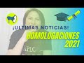 ULTIMAS NOTICIAS📢HOMOLOGACIONES TITULOS UNIVERSITARIOS EXTRANJEROS 6 MESES❗❗🎊2021