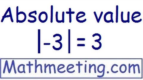Absolute Value
