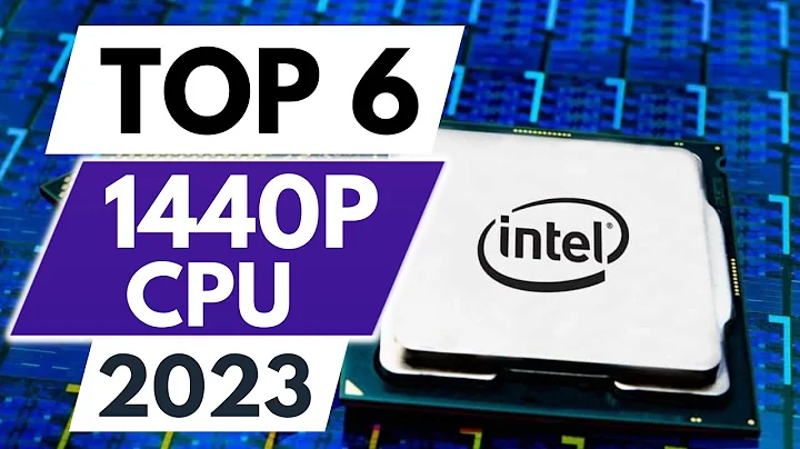 Die Top 6 CPUs für Gaming in 1440p 2023