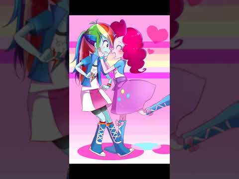Pinkie Pie X Rainbow Dash edit #mlp #viral