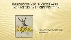 Doriane Gomet - Les pratiques des enseignant(s) d'EPS depuis 1918 - Conférence agrégation externe