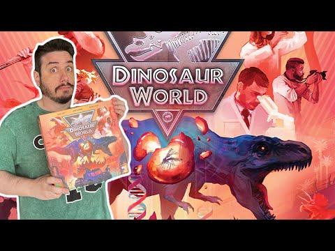 Dinosaur World Jogo de Tabuleiro