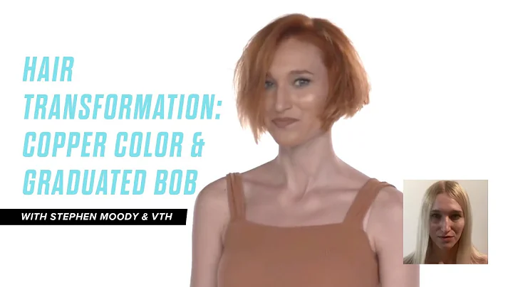 Hair Transformation: Copper Color & Graduated Bob ...