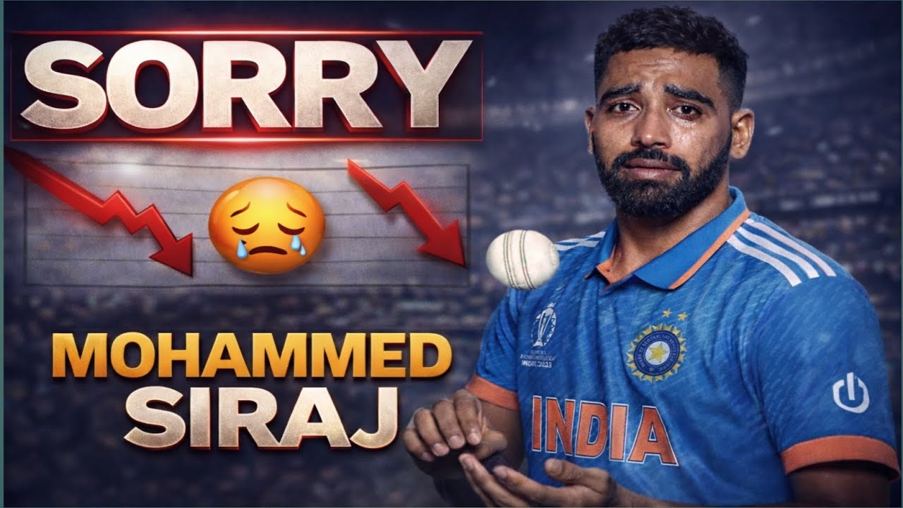 Siraj khatre me hai ? ! Mohammed Siraj documentary