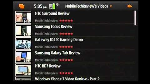 cuteTube - a feature-rich YouTube client for the Nokia N900