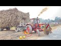 Belarus 510 Power Show Pulled Out Sugarcane Trailer From Yard