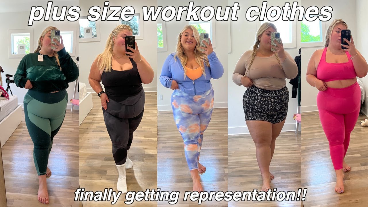 HONEST AF plus size try on *athletic wear edition* 