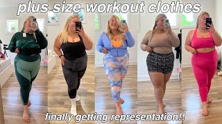 HONEST AF plus size try on *athletic wear edition*