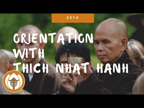 Orientation With Thich Nhat Hanh At Barcelona Educators Retreat | 2014
