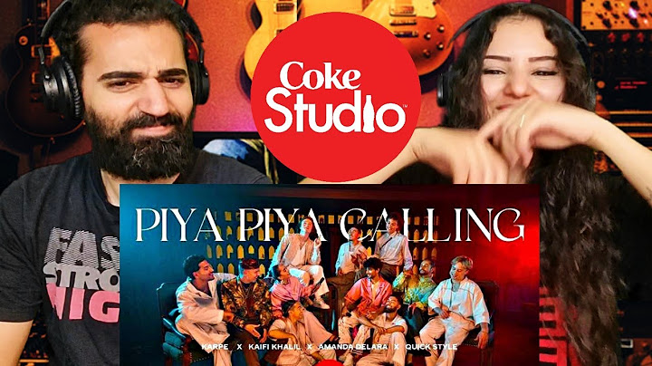 🇵🇰 ONE LOVE ❤️ Reacting to Piya Piya Calling | Coke Studio Pakistan | S15
