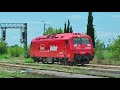 Rail Cargo - Goldair DE 2000 220 032 test route from Thessaloniki to Strimonas