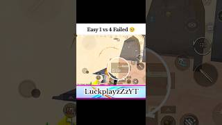 Easy 1 Vs 4 Clutch Failed.