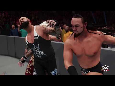 Enzo Amore and Big Cass vs Luke Gallows and Karl Anderson | WWE 2K 18 Gameplay